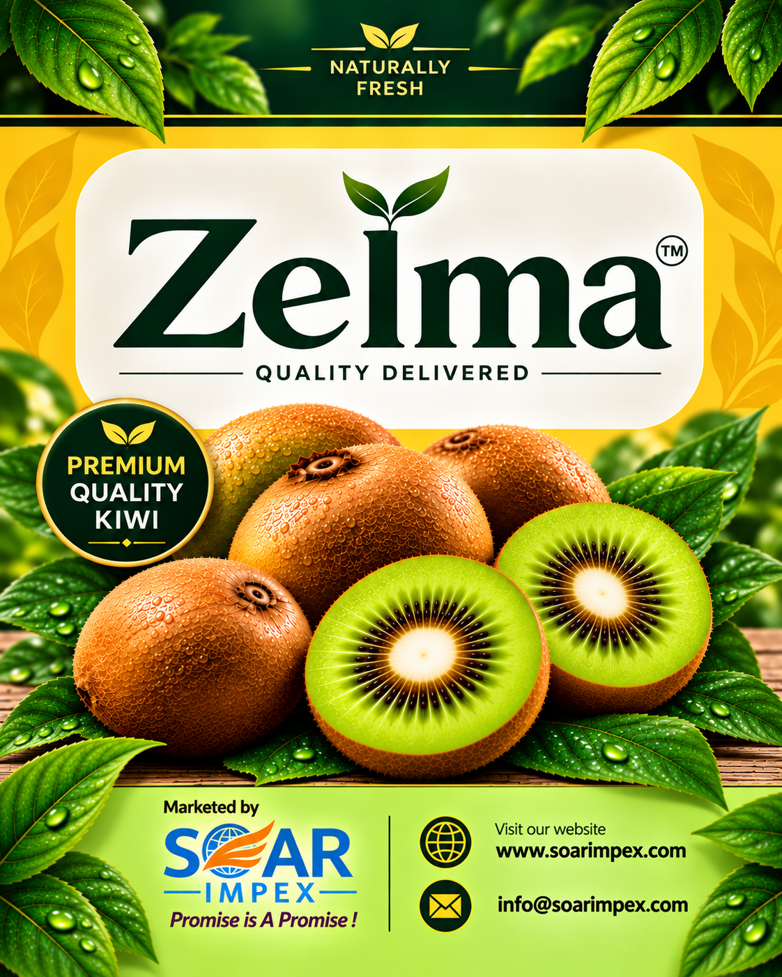 Zelma Kiwi - Soar Impex